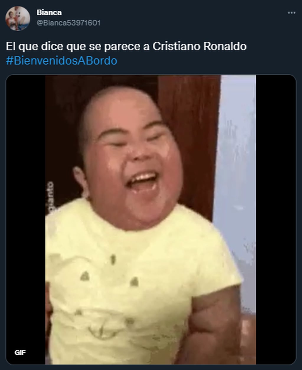 El parecido a Cristiano Ronaldo que causo risas en Bienvenidos a Bordo