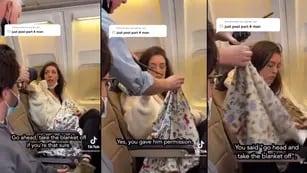 TikTok: subió al avión con un supuesto bebé y descubrieron que se trataba de un gato embalsamado