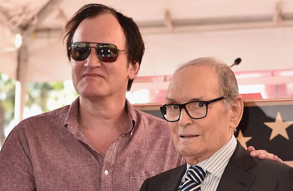 Quentin Tarantino recordó al fallecido Ennio Morricone. - Foto: Gentileza