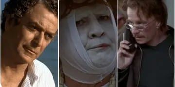 Michael Caine en "Tiburón 4" (1987), Marlon Brando en "La isla del doctor Moreau" (1996) y Gary Oldman como un enano en "Tiptoes" (2003)
