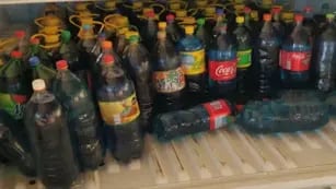 Frustran contrabando de 300 litros de nafta en botellas de gaseosas