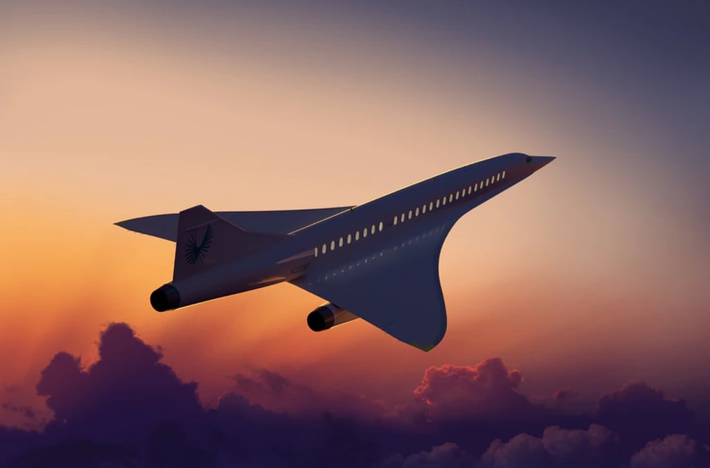 “Overture” es el nombre del nuevo avión comercial que lanzará al mercado la empresa Boom Supersonic.