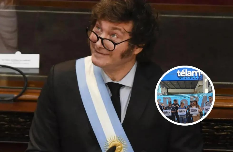 Javier Milei se expresó en redes tras el cierre de Télam