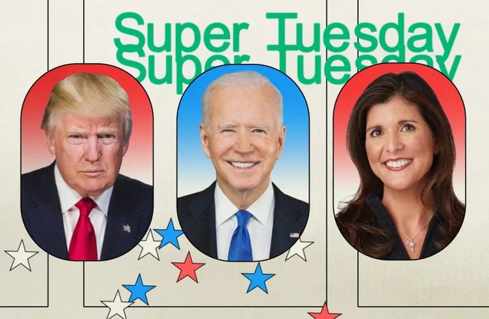 Donald Trump y Joe Biden arrasaron en las elecciones de este martes en EE.UU., donde se definen los candidatos de cada partido. La rival republicana, Nikki Haley, sólo ganó por un mínimo margen en un estado y anunciaría su retirada de la contienda.