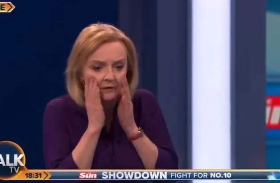 Talk TV dijo que la presentadora, Kate McCann, se había desmayado. Foto: Web