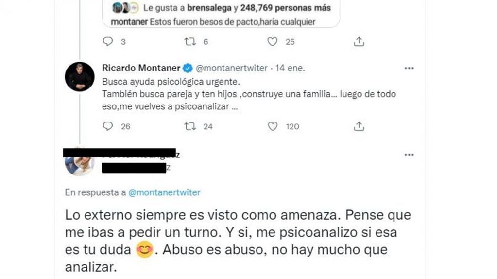 Ricardo Montaner se enfureció con una psicóloga que lo criticó por besar en la boca a su hijo