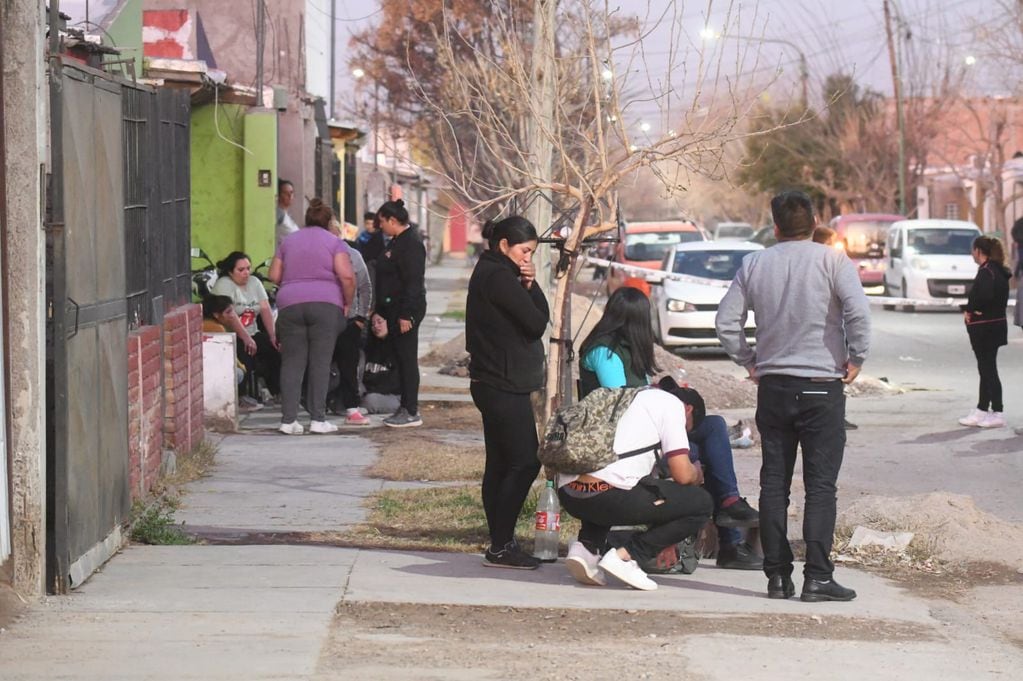 Asesinaron a puñaladas a un joven en Maipú - Foto José Gutiérrez / Los Andes