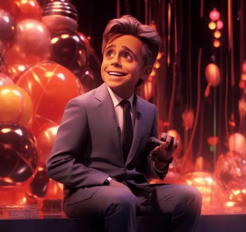Luis Miguel fue recreado con la IA como un personaje de Pixar