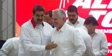 Nicolas Maduro y Miguel Diaz-Canel