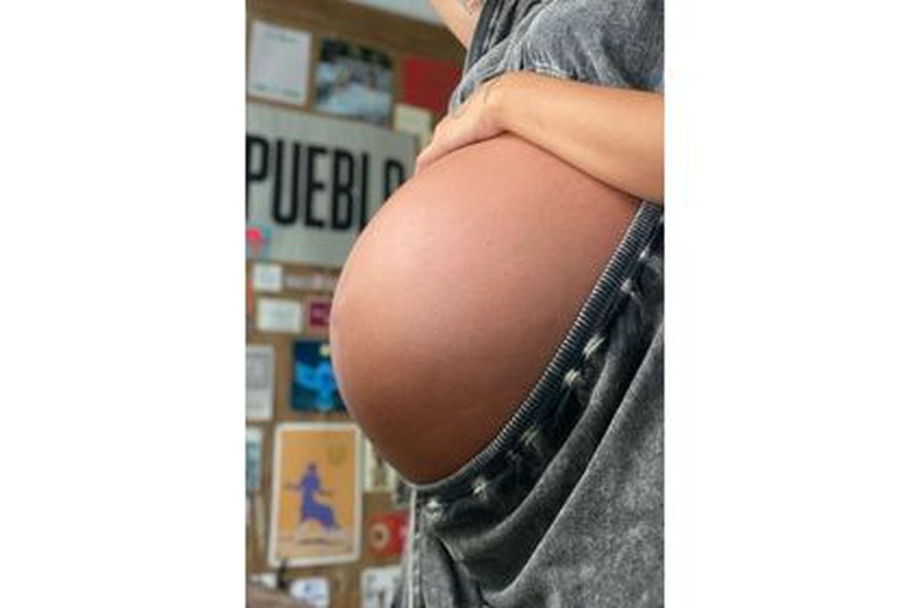 La panzota de embarazada de Calu Rivero