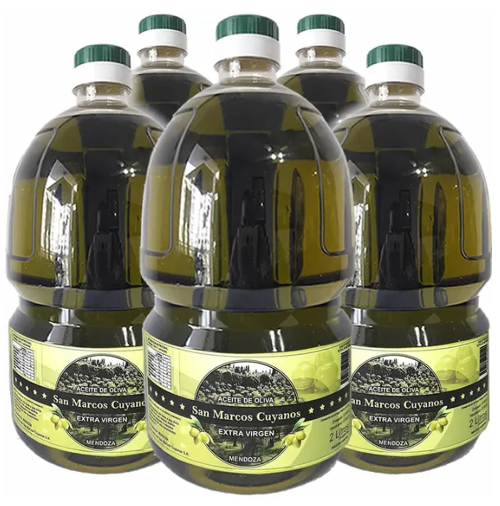 San Marcos Cuyanos, la marca mendocina de aceites de oliva que fue prohibida por la ANMAT. Foto: Ámbito Financiero