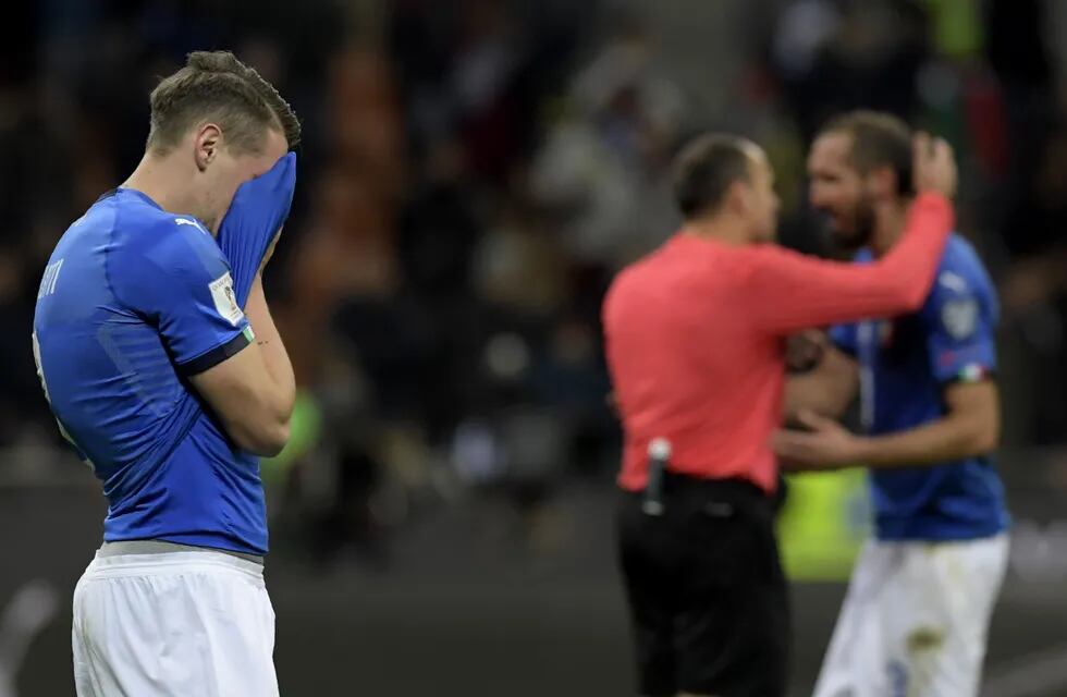 Histórico: Italia se quedó afuera del Mundial
