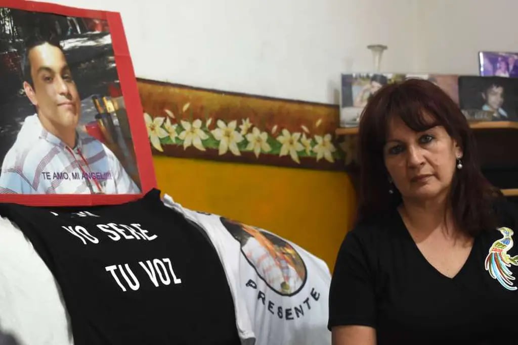  Myriam Lucero prometió ser "la voz" de su hijo. La muerte de Saulo llega a juicio a 4 años y medio de su muerte. / Andrés Larrovere - Los Andes