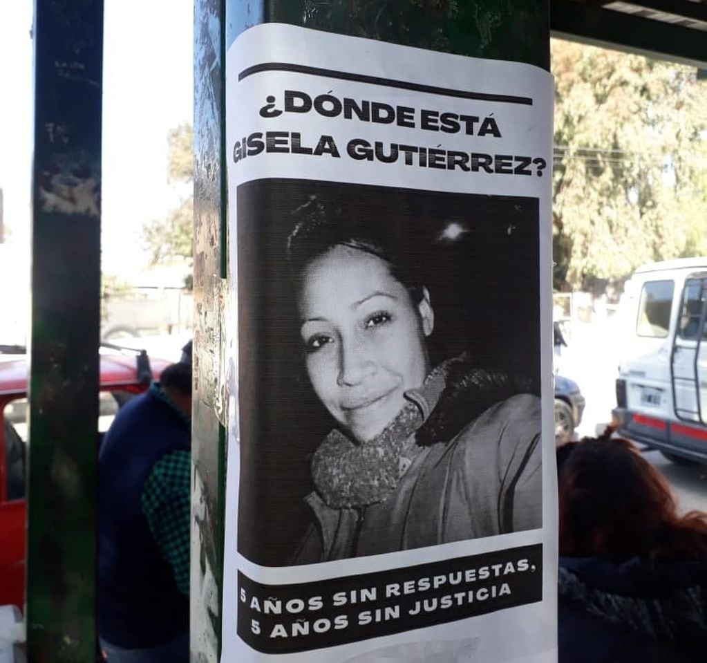 Gisela Gutiérrez desaparecida.