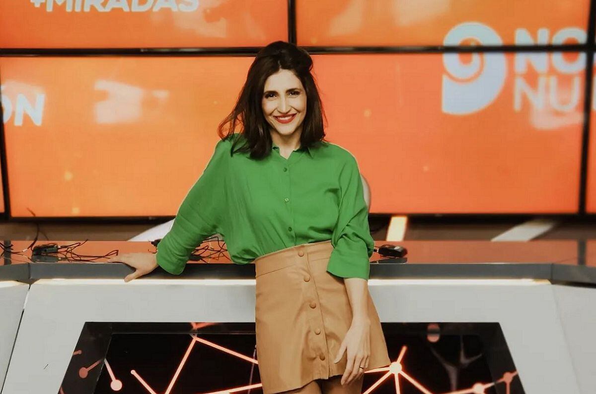 Vanina Vitale, la periodista de Canal 9 Televida que sorprendió con su look
