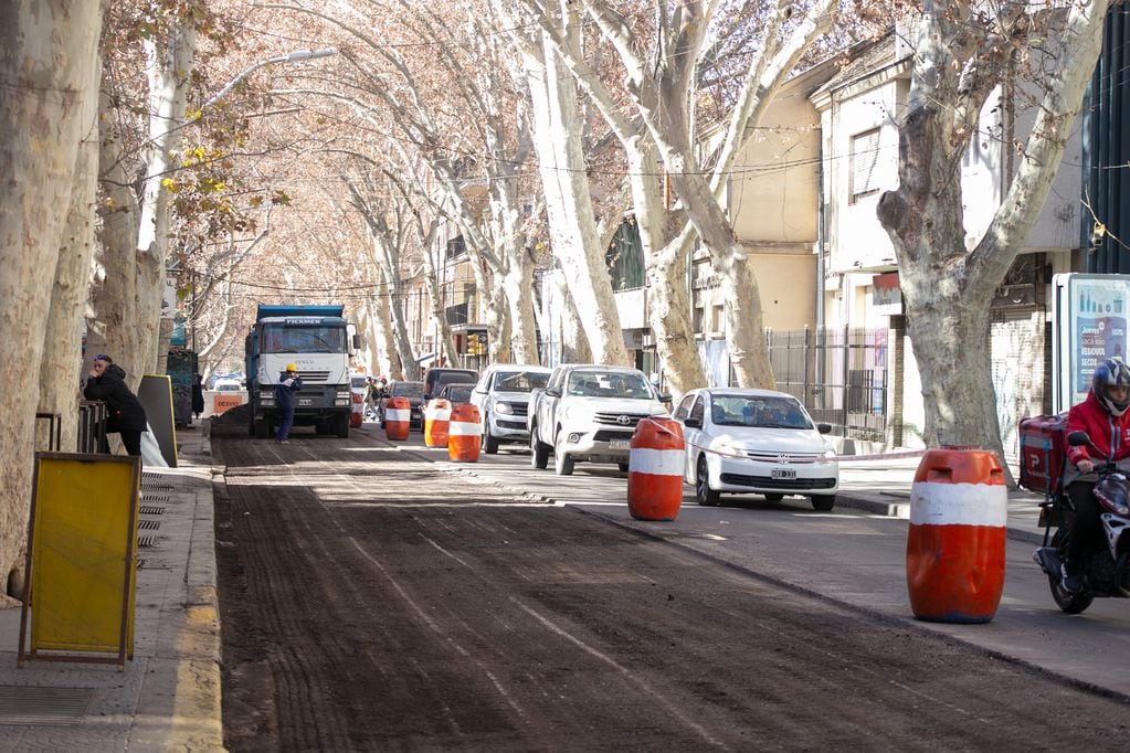 Obras: Fresado calle Catamarca entre San Juan y F. Moreno