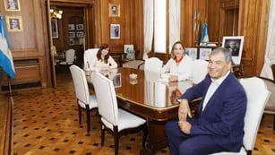 La Vicepresidenta recibió a Rafael Correa
