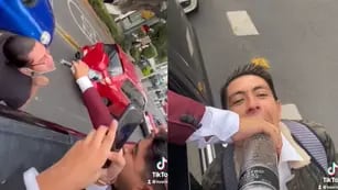 Video: regalaban shots de tequila a gente en la calle y se salió de control