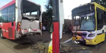 Chocaron dos colectivos en Maipú y cerca de 80 pasajeros resultaron lesionados