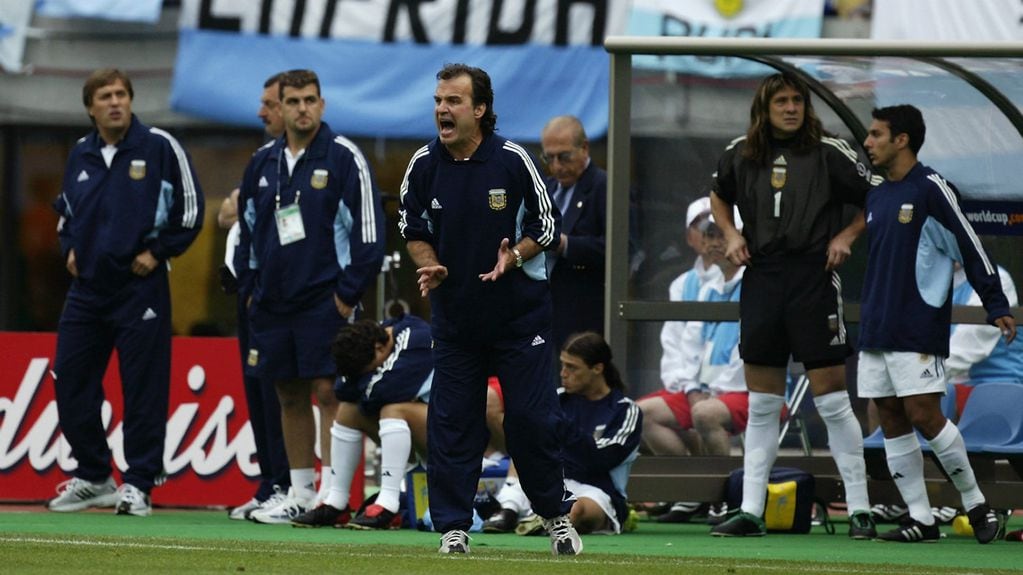 El primer Mundial de Daddy D'Andrea como fisioterapeuta a la Selección Argentina fue en Korea-Japón 2002.