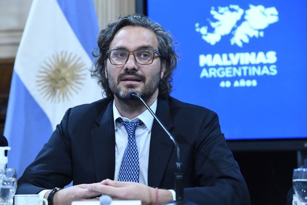 El canciller argentino volvió a menterse en la interna del Frente de Todos y opinó sobre la reelección de Alberto Fernández (Foto: Comunicación Senado)
