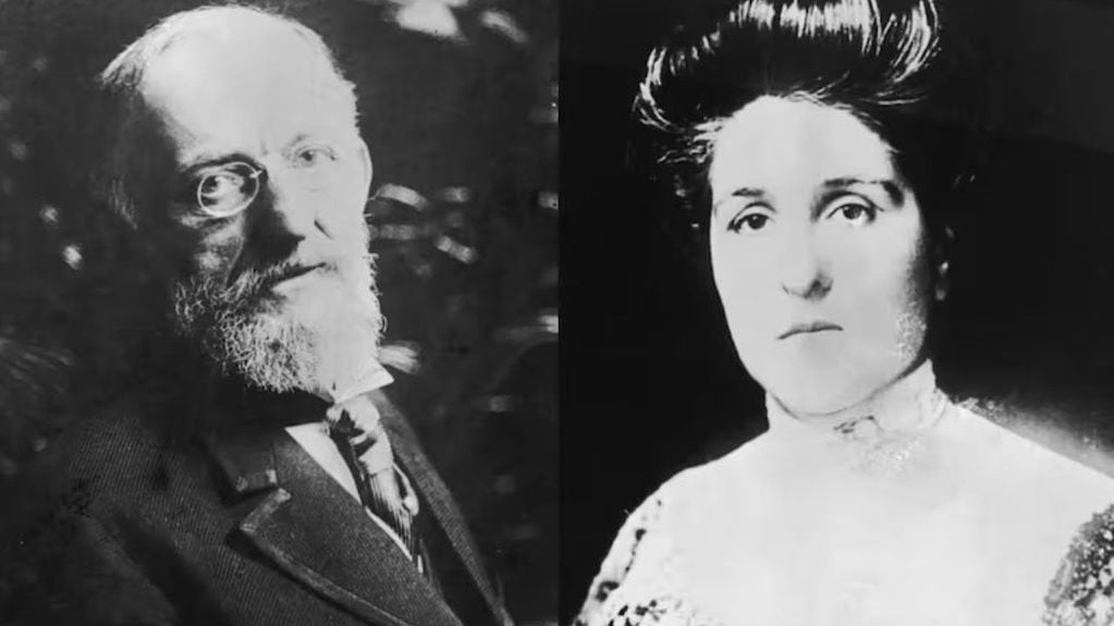 Isidor Straus e Ida Straus estaban a bordo del Titanic en 1912.