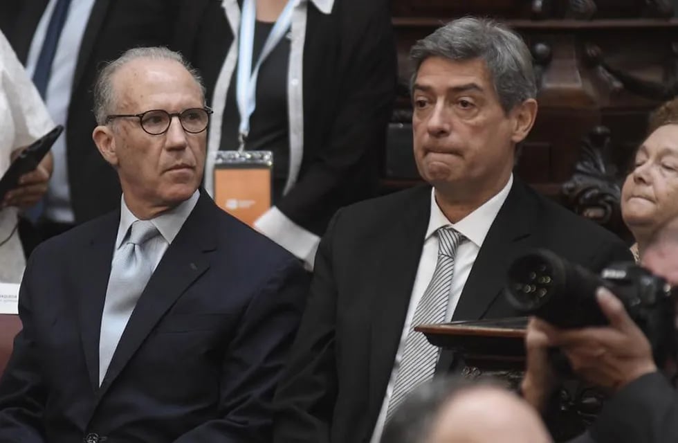 Los jueces de la Suprema Corte Carlos Rosenkrantz y Horacio Rosatti.