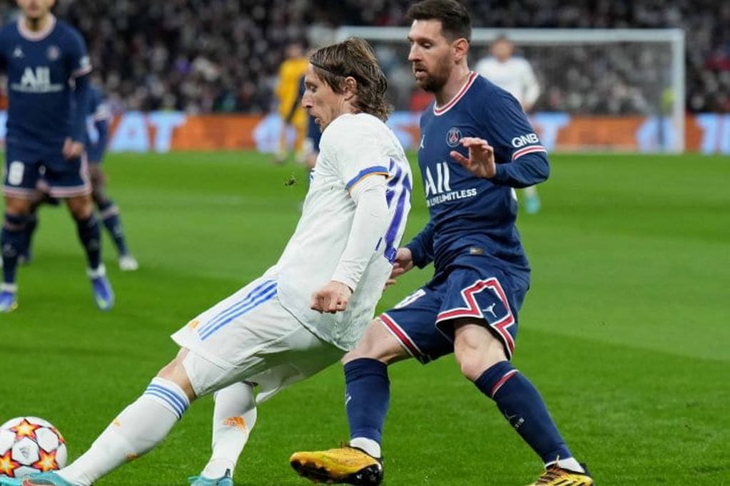 Modric y Messi, demasiado talento y fútbol para una sola foto. / Gentileza.