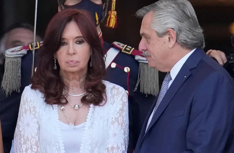 Cristina Kirchner y Alberto Fernández distanciados en los actos por el Día de la Memoria, Verdad y Justicia.