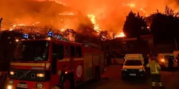 Incendios en San Luis:lograron controlar los focos de fuego a pesar de del intenso viento