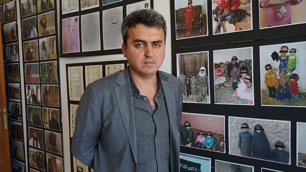 Bahzad Farhan, el hombre que creó un grupo para rescatar mujeres y niños yazidíes. Foto: BBC News