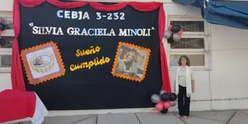 Silvia Minoli, la docente que luchó incansablemente por encontrar a Johana Chacón.