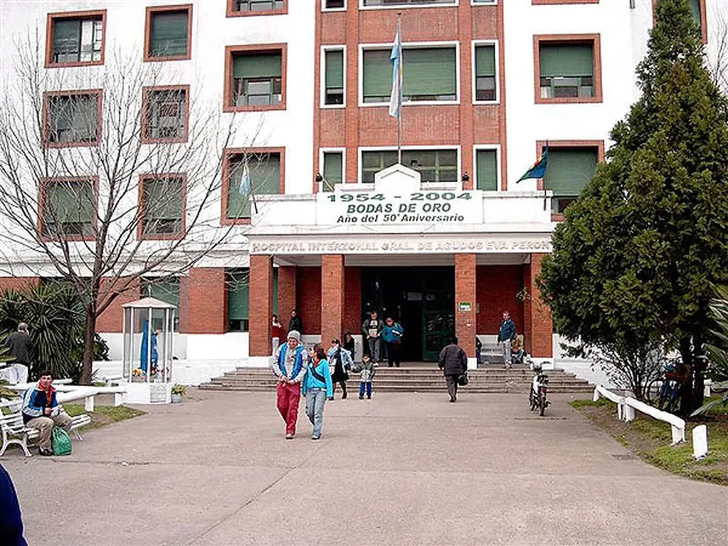 Algunos de los intoxicados fueron internados en el hospital Eva Perón, de San Martín.