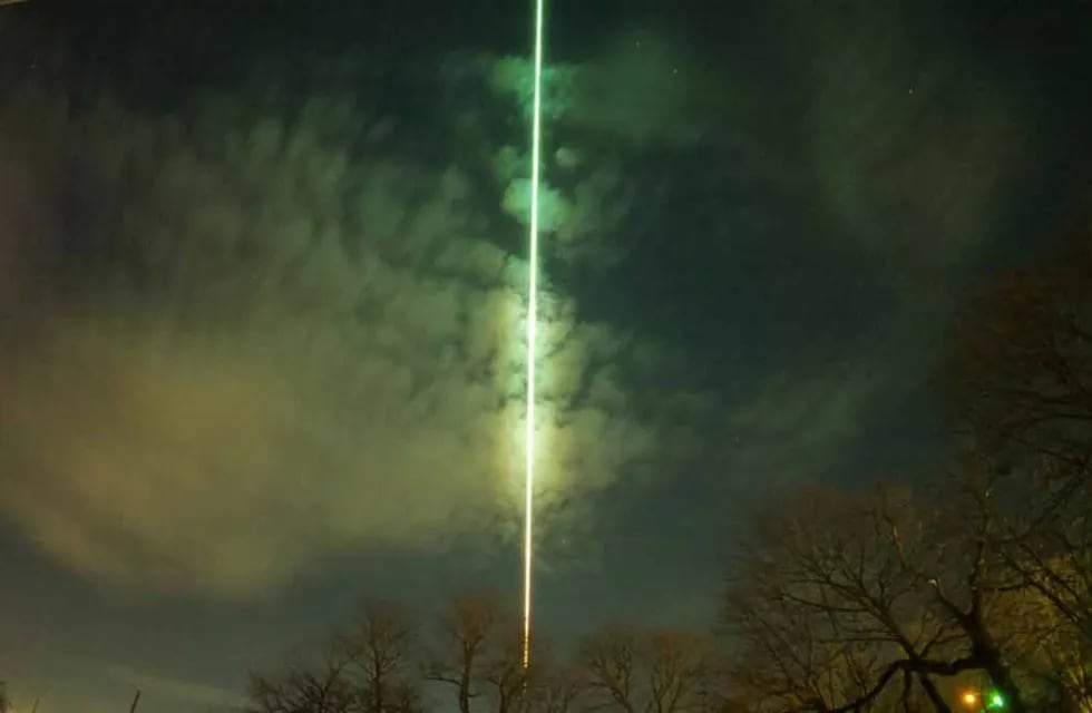 El objeto visto fue un meteorito. Foto: Organización Internacional de Meteoros