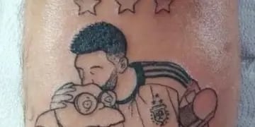 Tatuajes de hinchas de la Selección Argentina