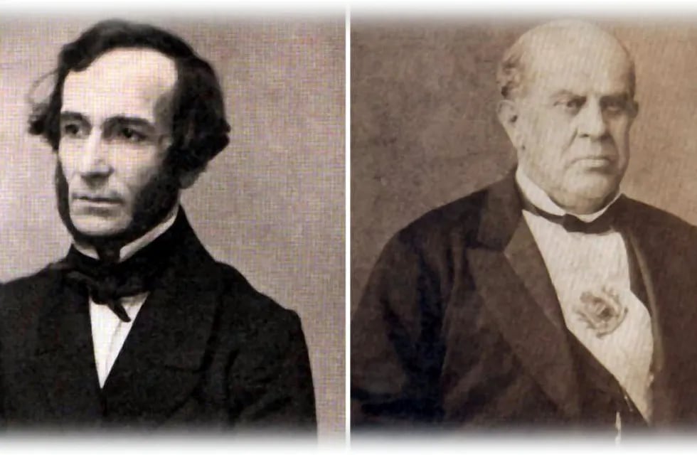 La reconciliación entre Alberdi y Sarmiento, dos de los grandes creadores de la exitosa República Liberal en la Argentina.