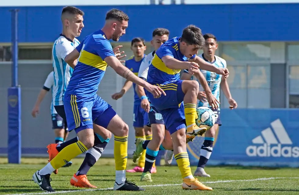 Boca Juniors derrotó por 4-0 a Racing Club en el partido de Reserva. / Gentileza.