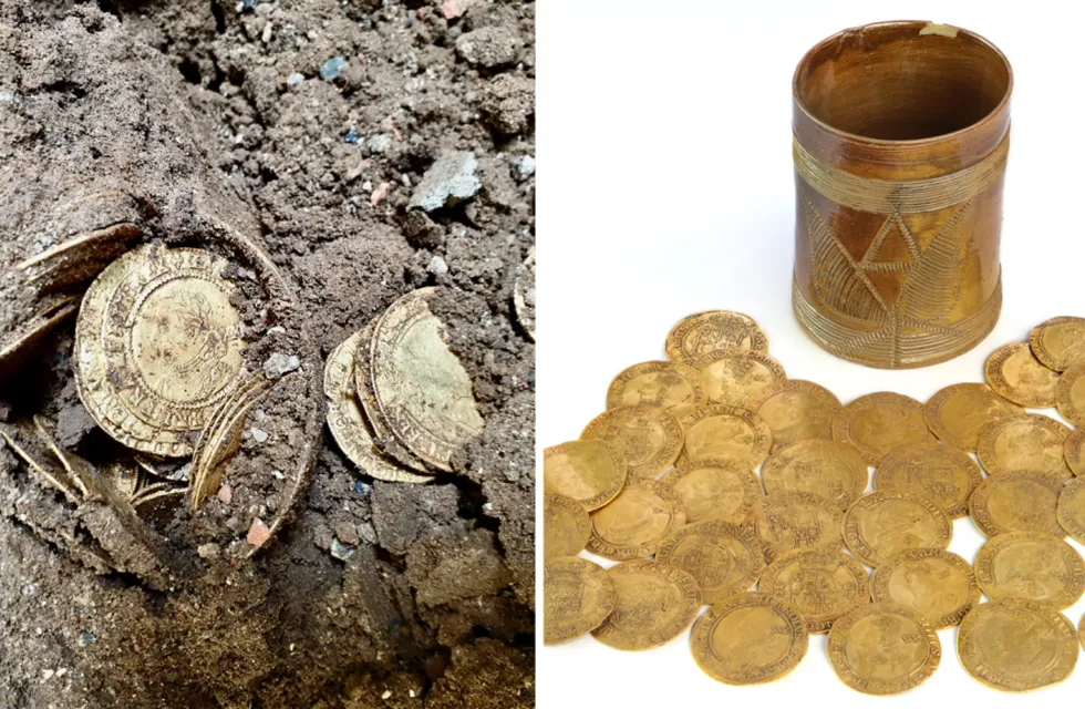 El fabuloso hallazgo millonario de 264 monedas de oro de los siglos XVII y XVII bajo el piso de una casa. Foto: Web