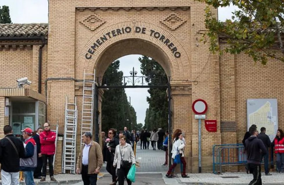 La mujer fue finalmente enterrada en el cementerio de Torrero en Zaragoza. Foto: Ayuntamiento de Zaragoza