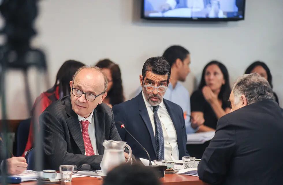 Comisión de juicio Político. Diputados Rodolfo Tailhade y Moreau. Foto Federico Lopez Claro