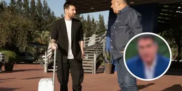 Un conocido conductor de televisión que es piloto trajo a Lionel Messi desde Miami
