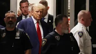 Donald Trump en la corte de Nueva York