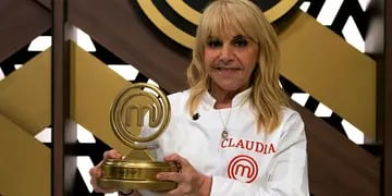Claudia Villafañe fue elegida como ganadora del reality de cocina