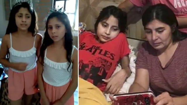 Las primas de Abigail Jiménez (12) le dedicaron una canción para su pronta recuperación