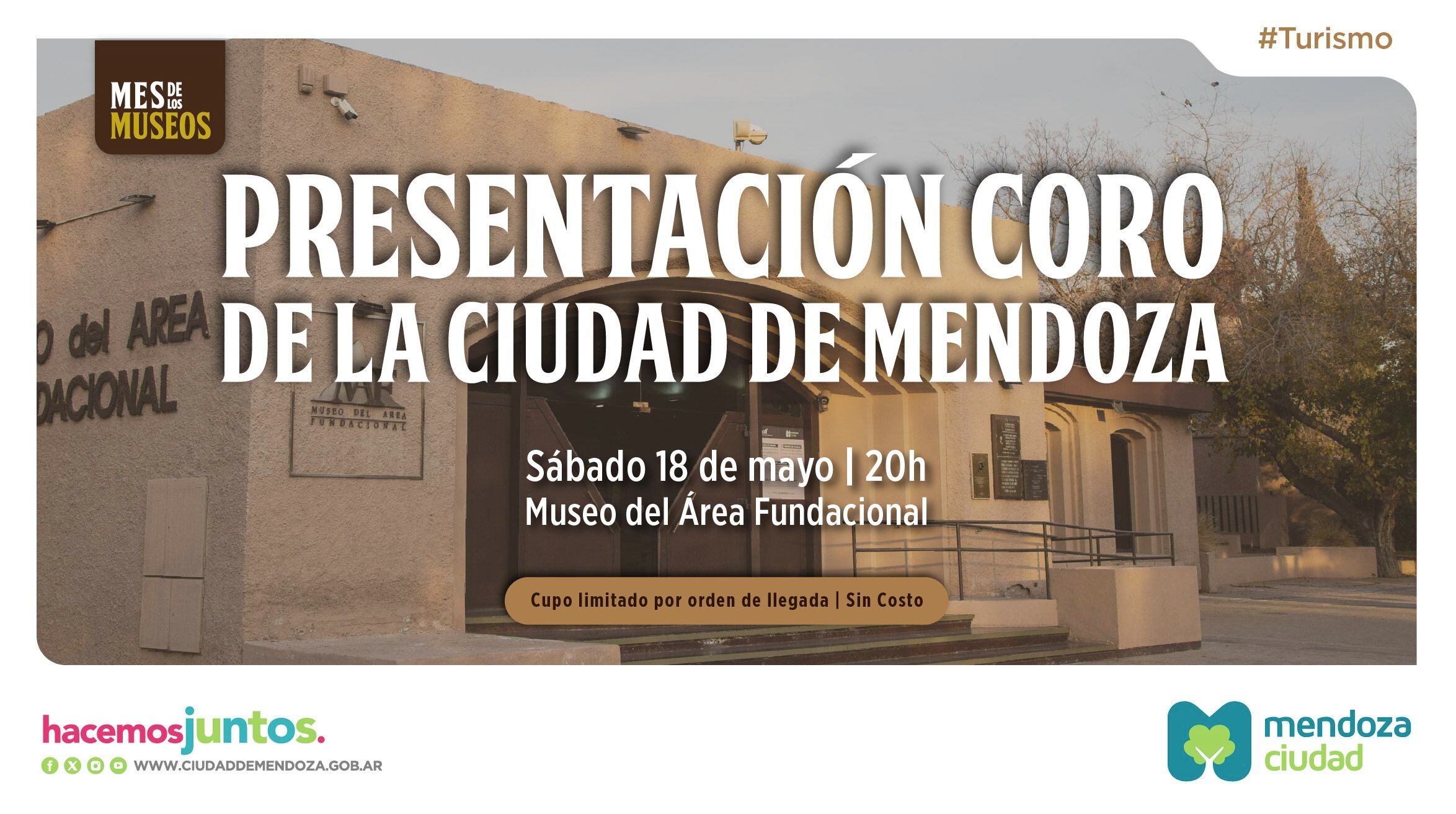 Ciudad celebra el Mes de los Museos. Foto: Mendoza Ciudad.
