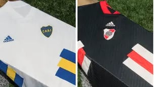 La nueva indumentaria de Boca Juniors y River Plate