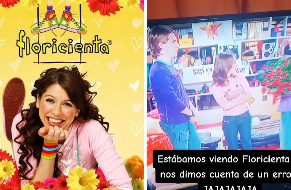 Después de casi 10 años, un error en Floricienta se hizo viral en TikTok.