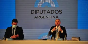 El ministro Guzmán presentó el Presupuesto 2021 ante Diputados