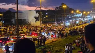 Disturbios en Paraguay