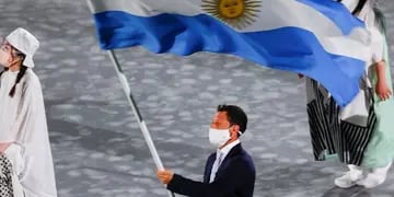 Pedro Ibarra, el abanderado argentino en la clausura de Tokio 2020